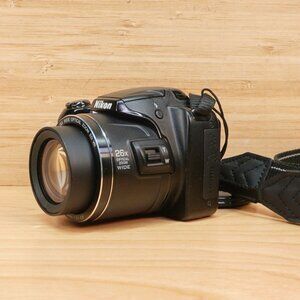 Nikon Coolpix L810 16.1 MP Digital Camera, with 26x Zoom Nikkor ED Glass Lens
